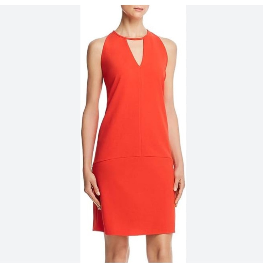 Sam Edelman Red Sheath Cocktail Dress